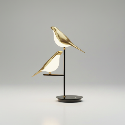Golden Birdlight Wall Sconce studio packshot