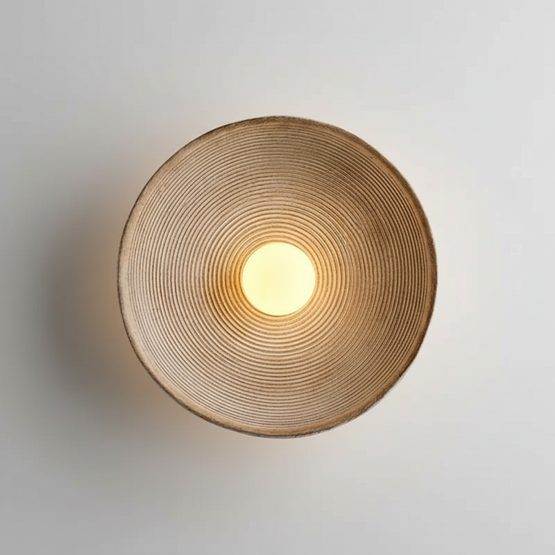 NovaSphere | Elegant Textured Modern Wall Sconce Light Fixture