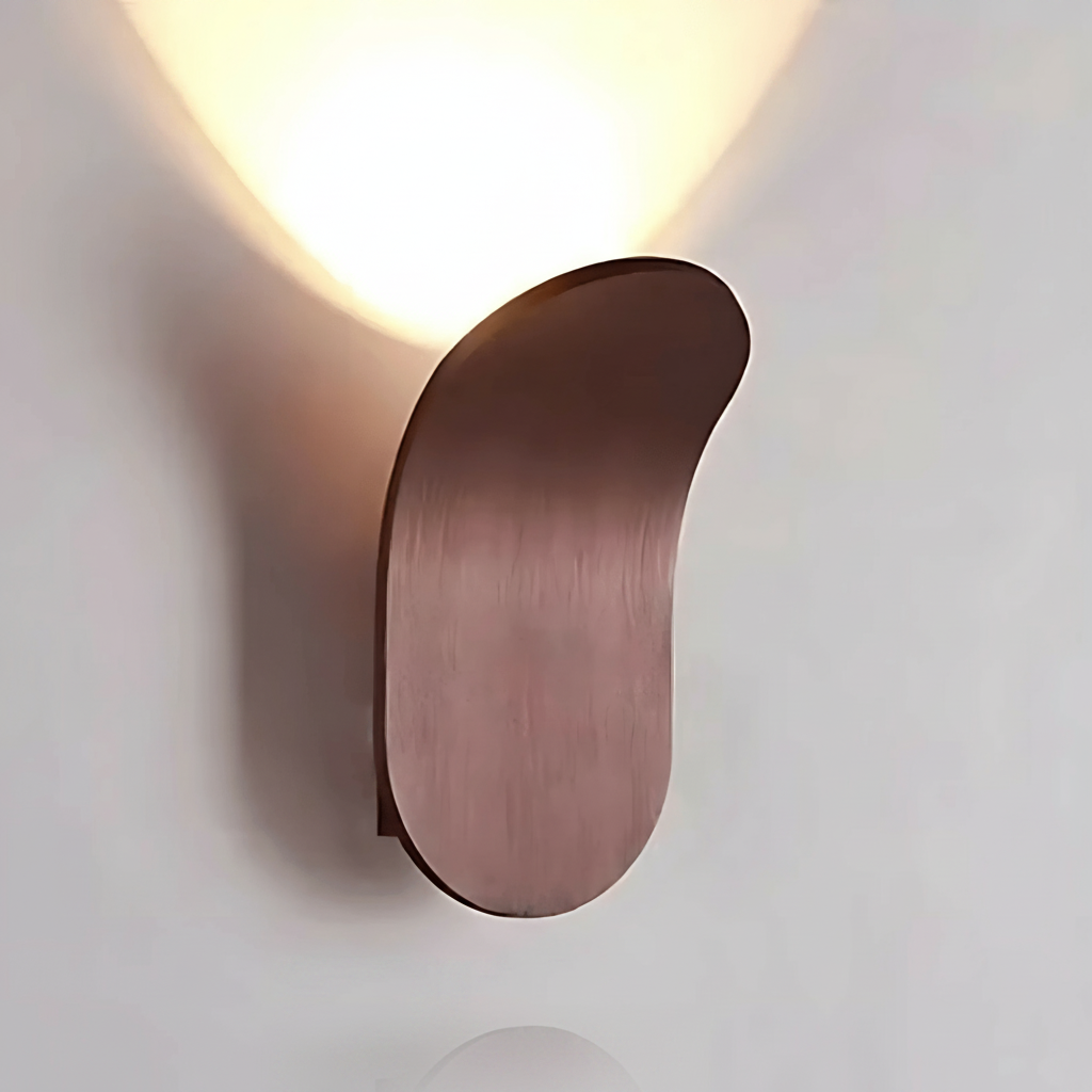 KallioLight coffee metal wall sconce studio packshot