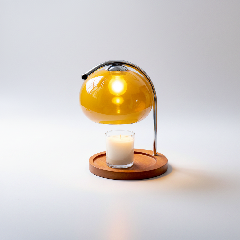 Lunara Candle Warmer Lamp - Yellow