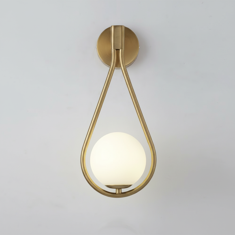 Droplet Wall Light | Teardrop Modern Design, Elegant Ambient
