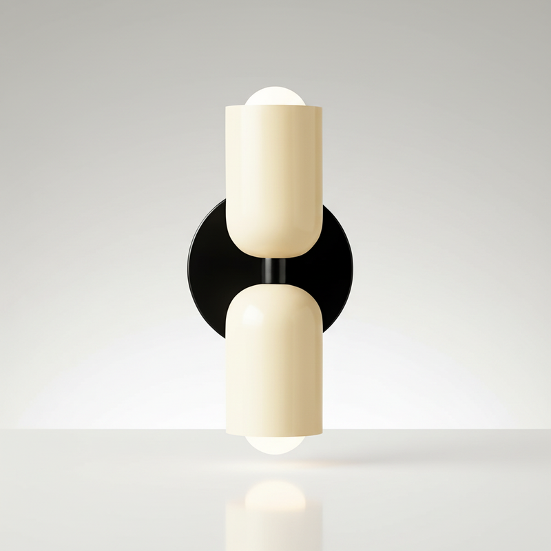 Piccadilly wall sconce Beige studio packshot