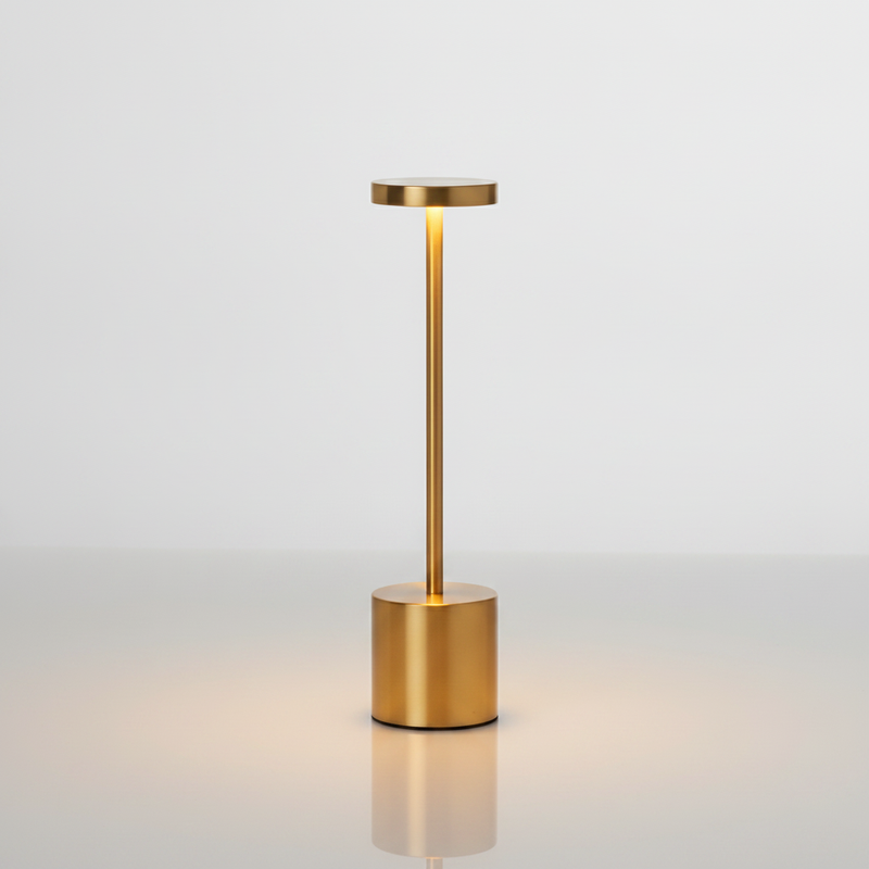 Lumi Cordless Glow Lamp Gold packshot