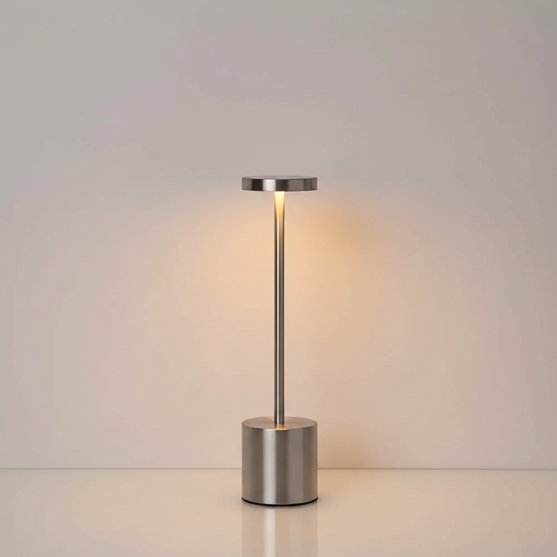 Lumi Cordless Glow Lamp Silver packshot