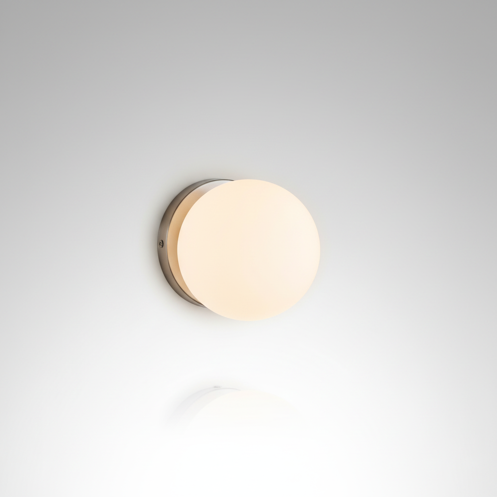 Luminara Glass Wall Sconce - Frosted Glass studio packshot