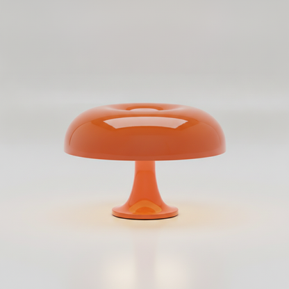 Lumosphere LED Mushroom Table Lamp - Orange studio packshot