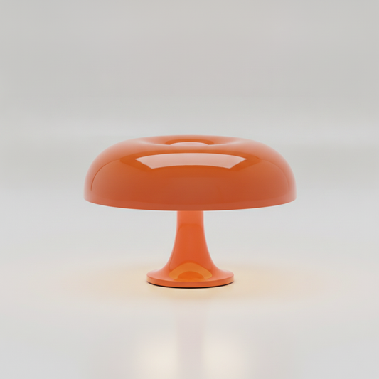 Lumosphere LED Mushroom Table Lamp - Orange studio packshot
