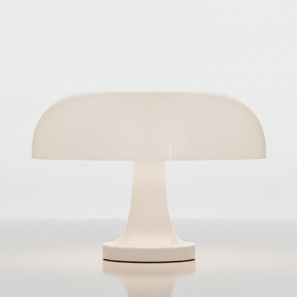 MushroomGlow LED Table Lamp - White studio packshot