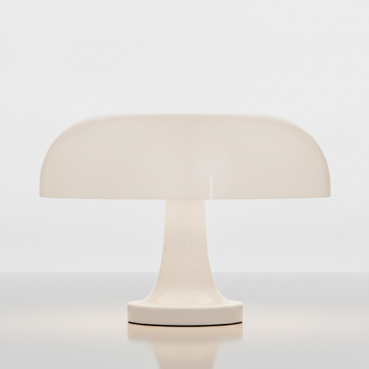 MushroomGlow LED Table Lamp - White studio packshot