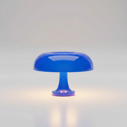 MushroomGlow LED Table Lamp - Blue studio packshot