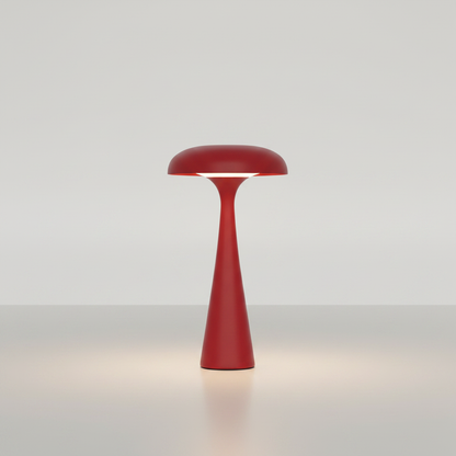 Ava Jellyfish Desk Lamp Crimson Red packshot