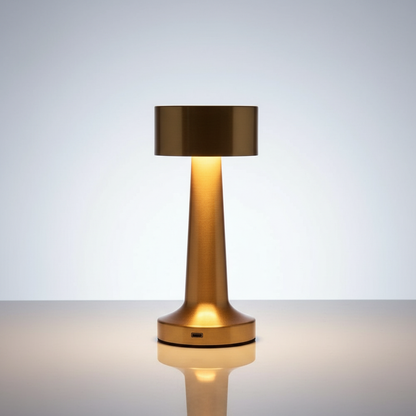 Aurelia Desk Lamp Brushed Gold packshot