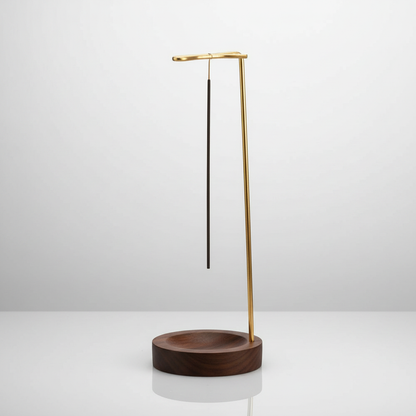 Wooden Incense Burner Deepwood Shine — studio packshot