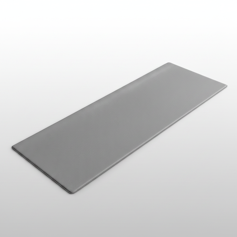 Anti-Fatigue Kitchen Mat Light Gray studio packshot