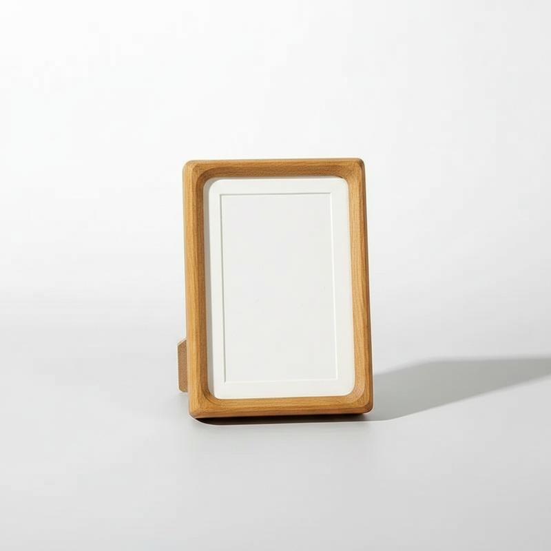 Handcrafted Solid Wood Photo Frame - Golden Sandalwood