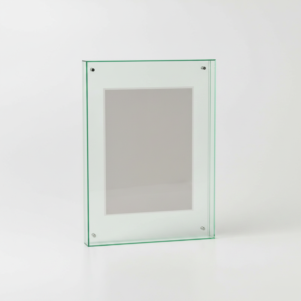 Coloured Acrylic Picture Frame - Light Green