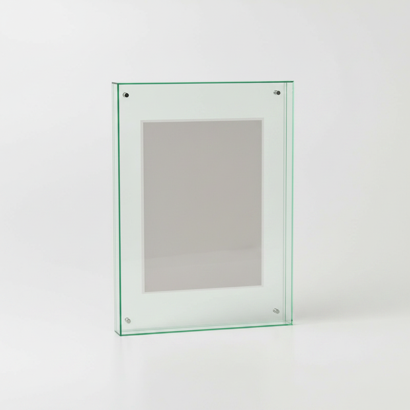 Coloured Acrylic Picture Frame - Light Green