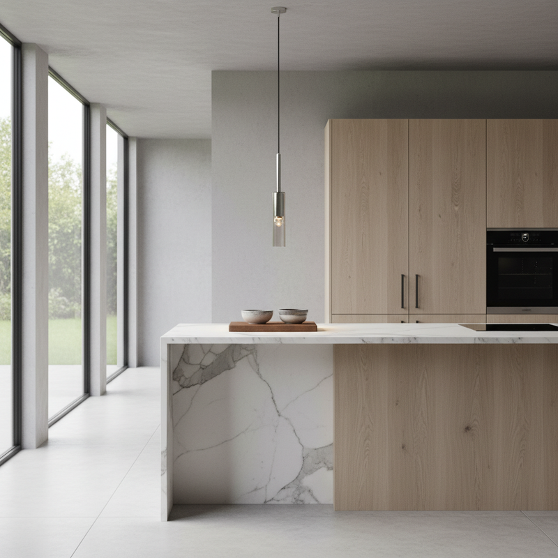 Abacus Pendant Light - lifestyle over kitchen island