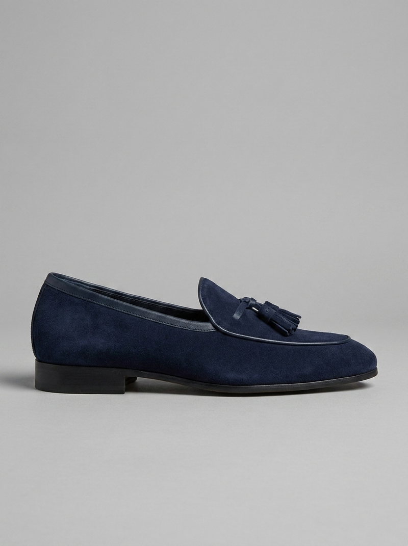 Caleb Men's Loafers - back view