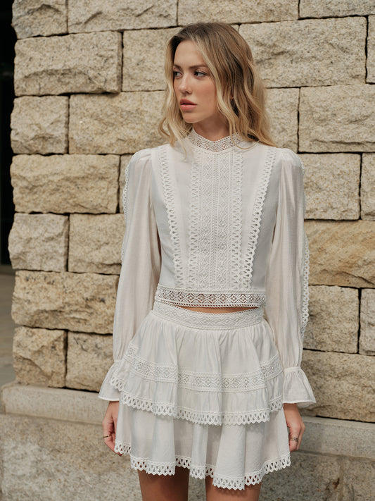 Jolie Women's Blouse - styled view