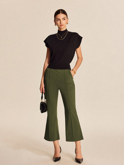 Sable Women's Trousers - fabric and finish detail