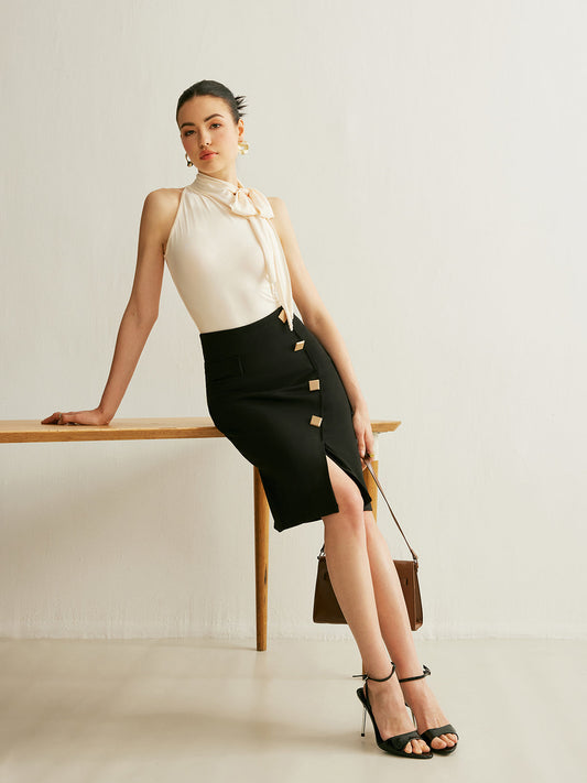 Odette Women's Skirt - styled view