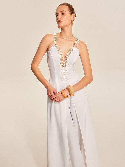 Verity Women's Top - fabric and finish detail