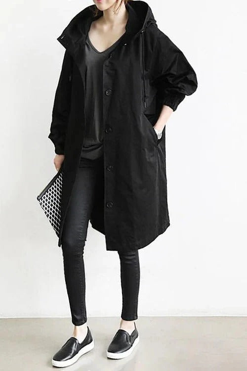 Wren Women's Trench Coat - styled view