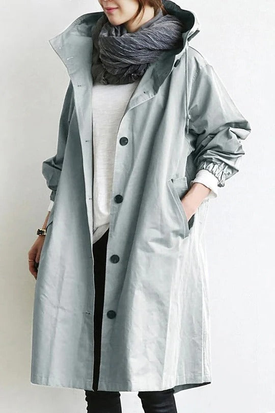 Wren Women's Trench Coat - front view