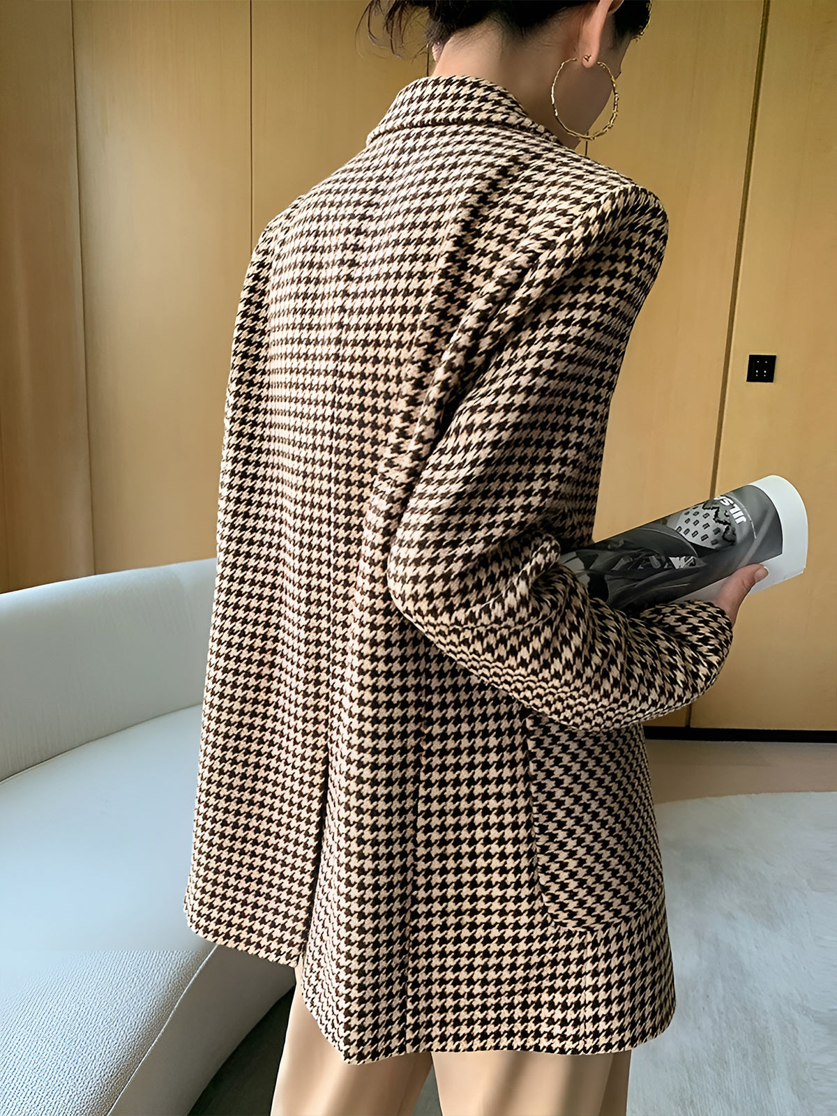 Odette Women's Blazer - back view