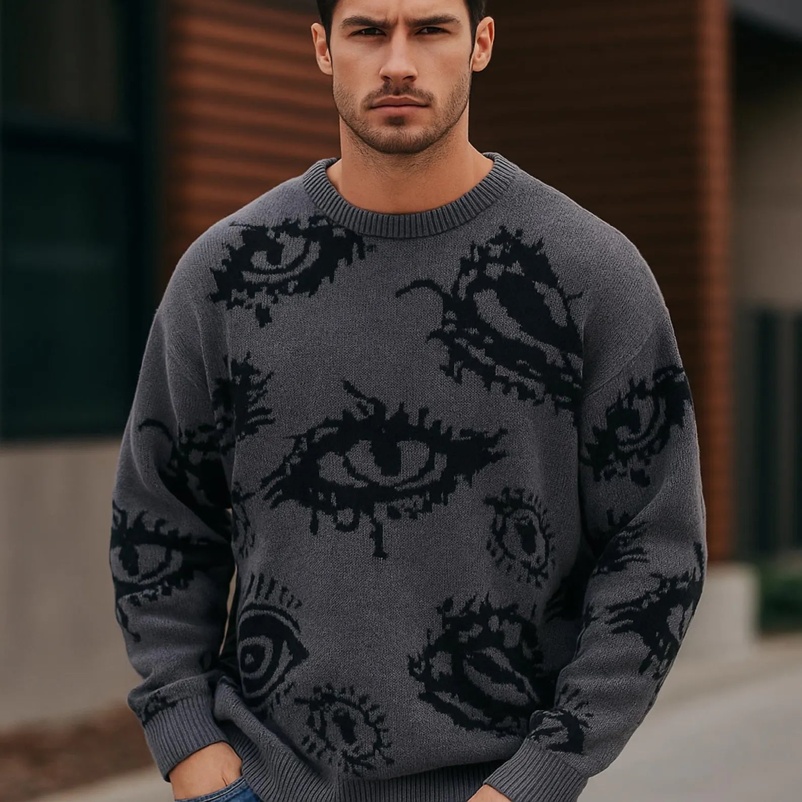 Maya Women's Sweater - front view