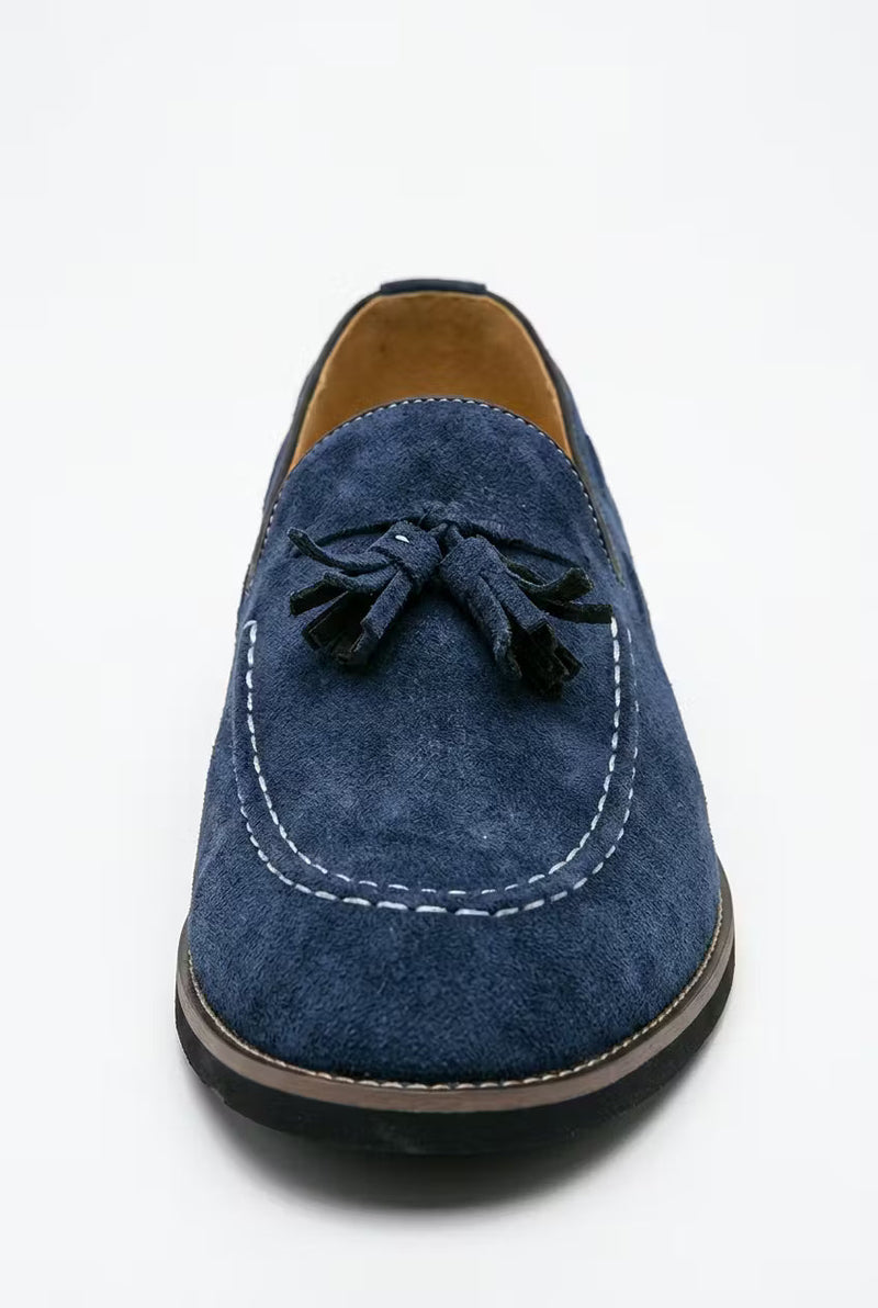 Otis Men's Suede Loafers - flat lay