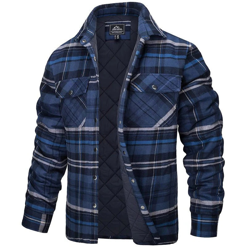 Kira Women's Plaid Jacket - front view