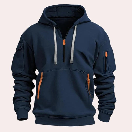 Ivor Men's Hoodie - back view