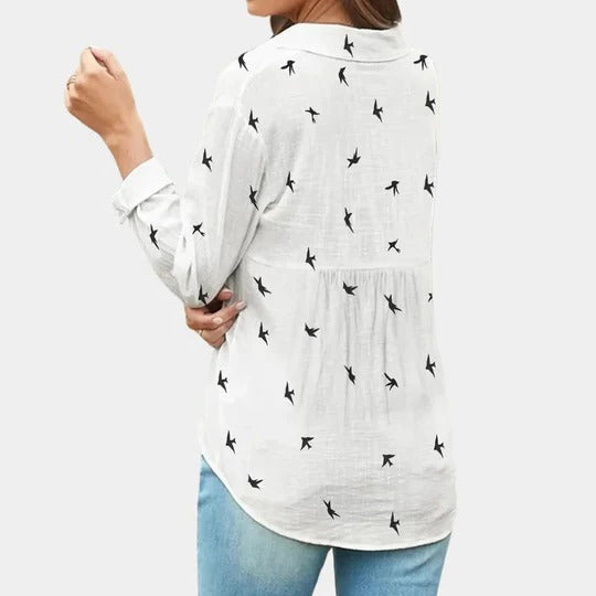 Margot Women's Shirt - close-up detail