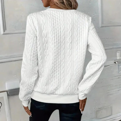 Violette Women's Sweater - close-up detail