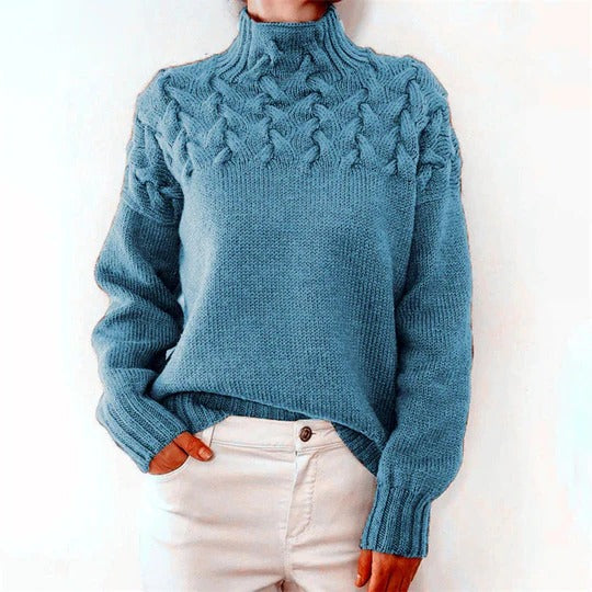 Freya Women's Sweater | Turtleneck