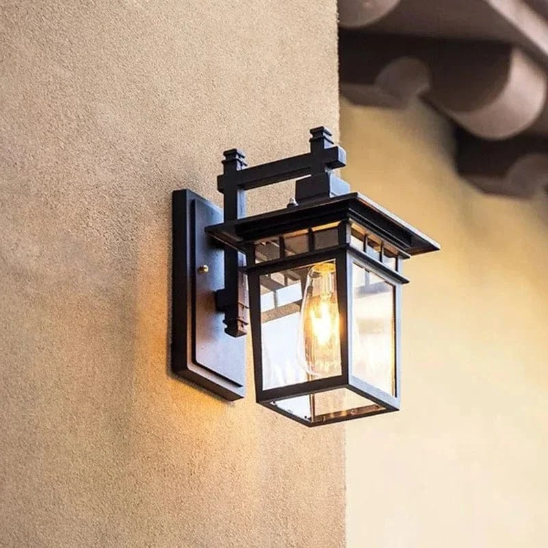Slate Solar Wall Sconce - fabric and finish detail