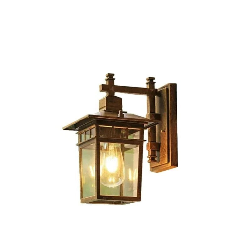 Slate Solar Wall Sconce - front view