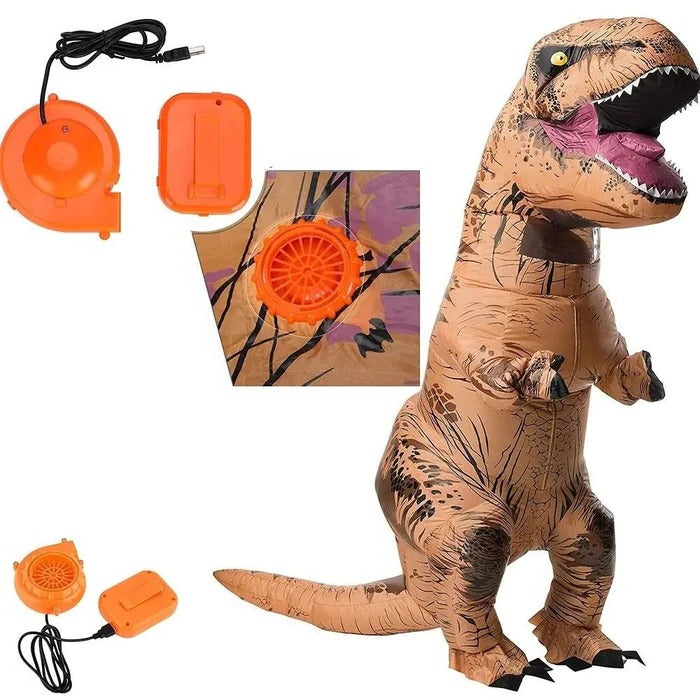 Linden Portable T-rex Costume - front view