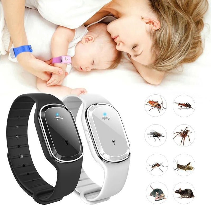 Quarry Portable Anti-mosquito Wristband - back view