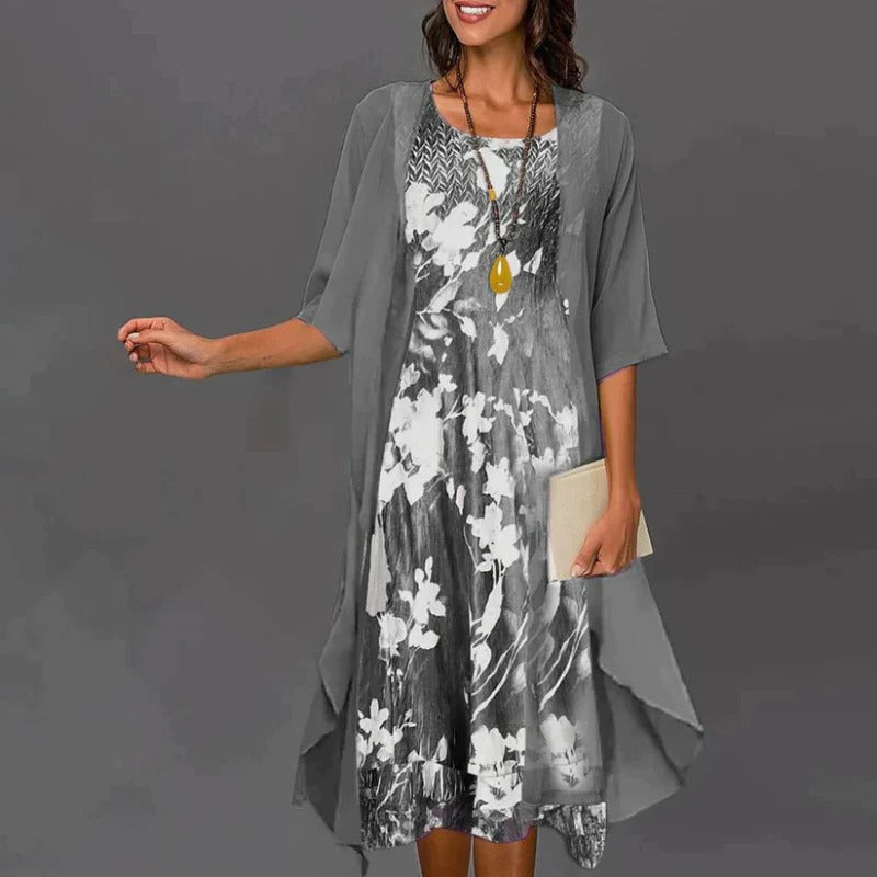 Wilda Women's Floral Blazer - fabric and finish detail