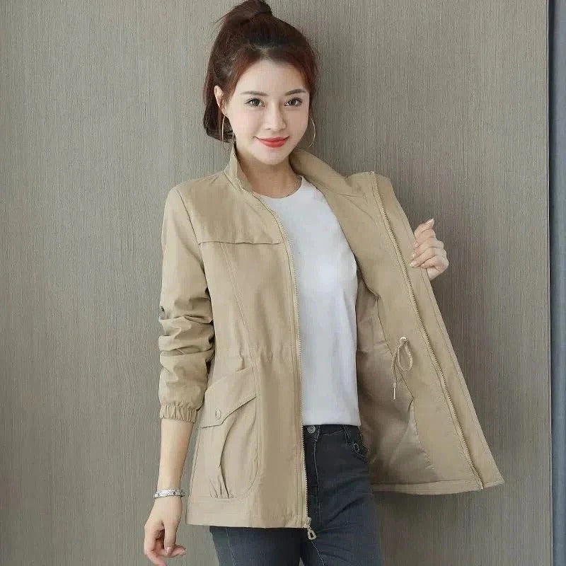 Wren Women's Trench Coat - full-length view