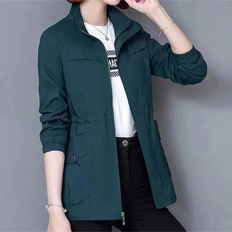 Wren Women's Trench Coat - back view