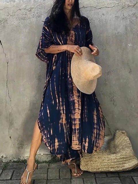 Talia Women's Maxi Dress - front view