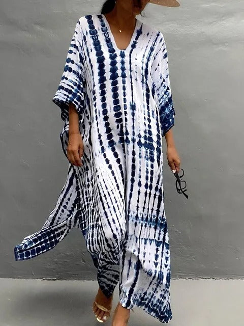 Talia Women's Maxi Dress - back view