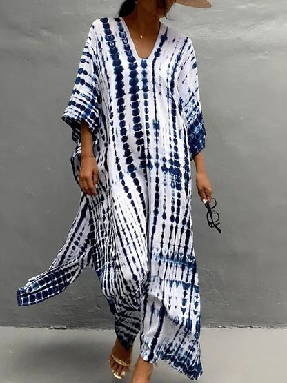 Talia Women's Maxi Dress - back view