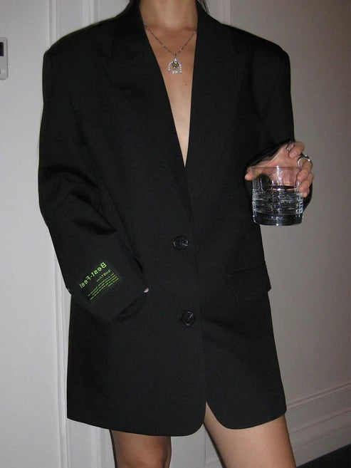 Sophie Women's Oversized Blazer - styled view