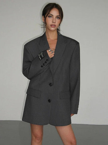 Sophie Women's Oversized Blazer - front view