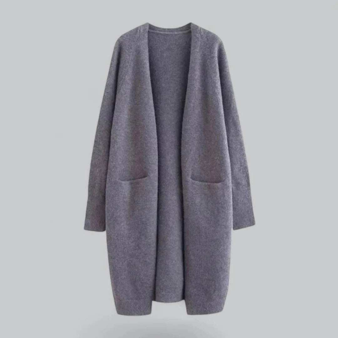 Cosima Women's Cardigan - fabric and finish detail